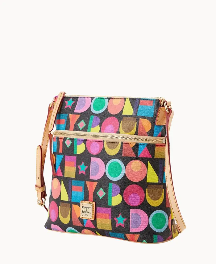 Woman Art Deco Crossbody Black Dooney and Bourke Crossbodies Woman Art Deco Crossbody Black Dooney and Bourke Crossbodies