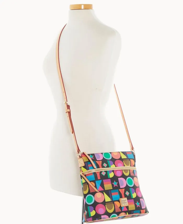 Woman Art Deco Crossbody Black Dooney and Bourke Crossbodies Woman Art Deco Crossbody Black Dooney and Bourke Crossbodies