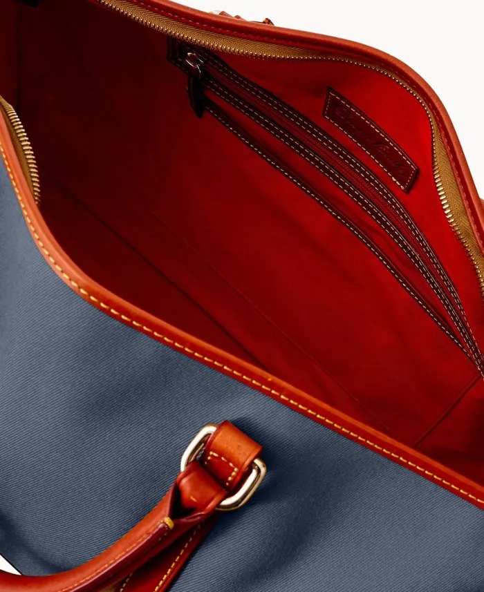 Woman Cabriolet Gym Bag Dark Grey Dooney and Bourke Travel Woman Cabriolet Gym Bag Dark Grey Dooney and Bourke Travel