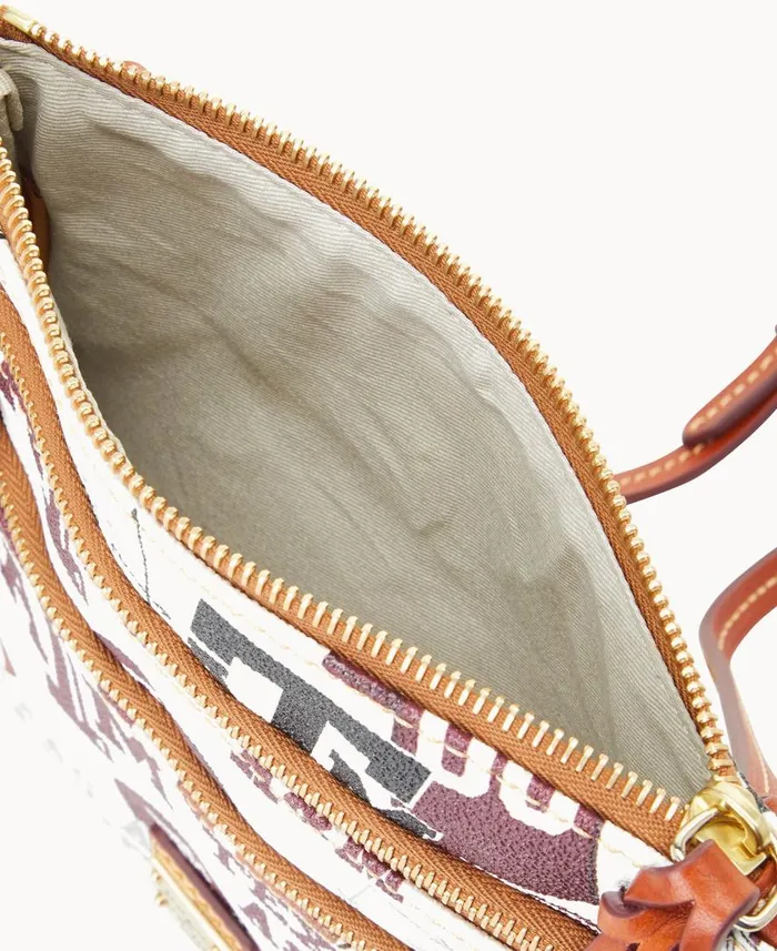 Woman Collegiate Texas Achr38M University N S Triple Zip Crossbody Texas Aandm Dooney and Bourke Crossbodies Woman Collegiate Texas Achr38M University N S Triple Zip Crossbody Texas Aandm Dooney and Bourke Crossbodies