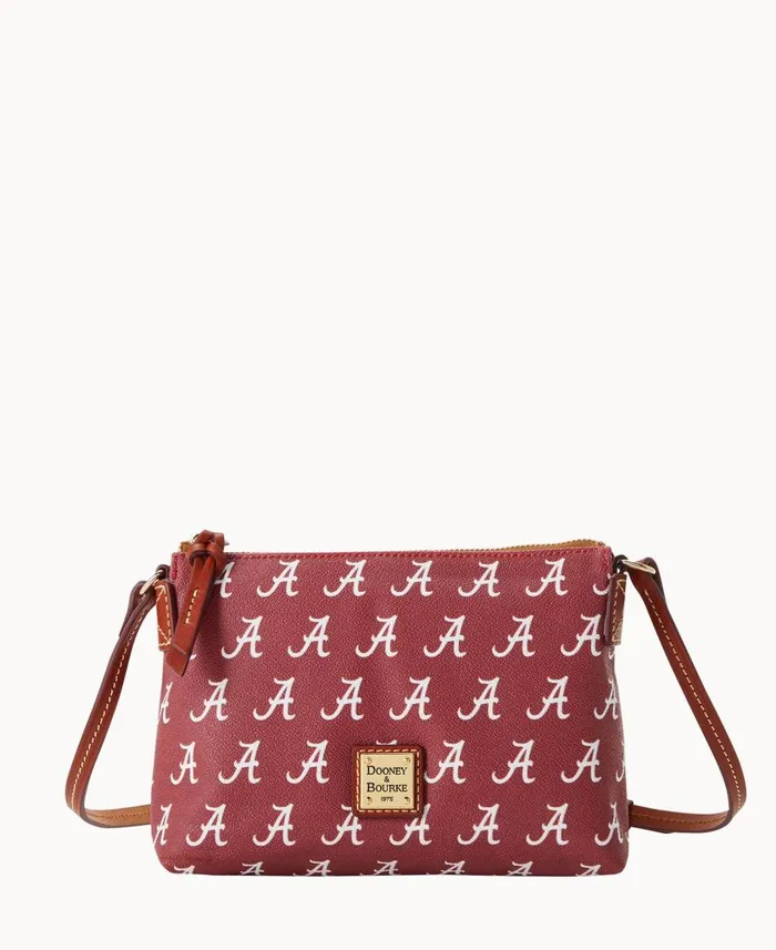 Woman Collegiate University Of Alabama Crossbody Pouchette U Of Alabama Dooney and Bourke Crossbodies Woman Collegiate University Of Alabama Crossbody Pouchette U Of Alabama Dooney and Bourke Crossbodies