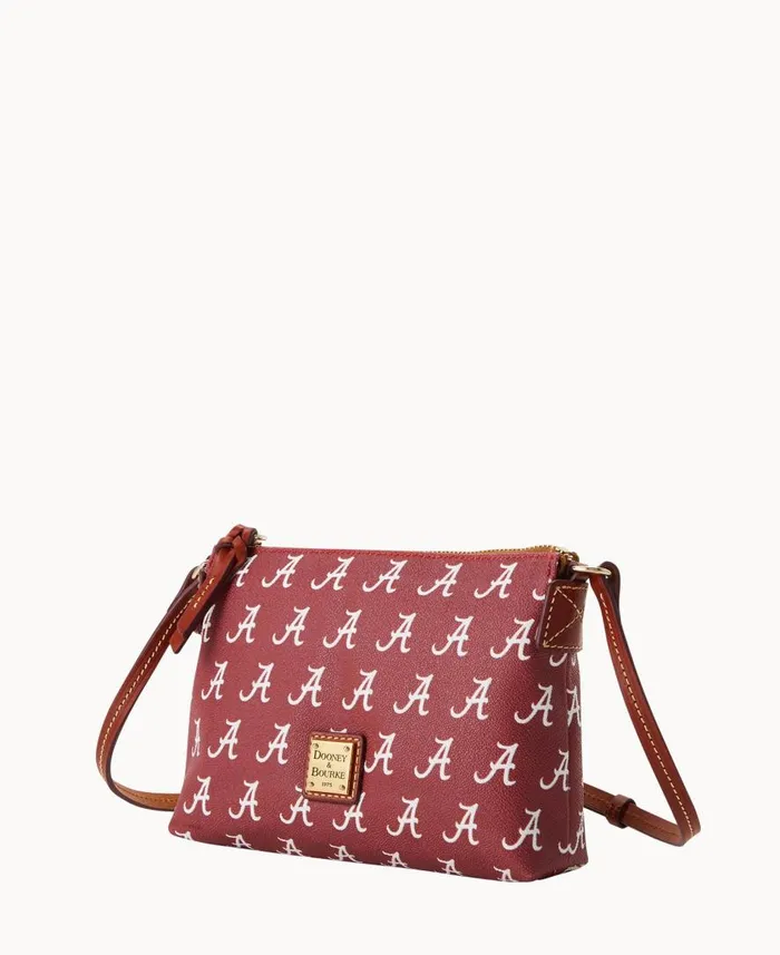 Woman Collegiate University Of Alabama Crossbody Pouchette U Of Alabama Dooney and Bourke Crossbodies Woman Collegiate University Of Alabama Crossbody Pouchette U Of Alabama Dooney and Bourke Crossbodies
