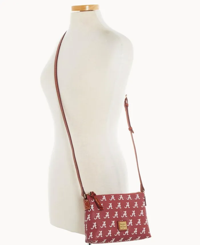 Woman Collegiate University Of Alabama Crossbody Pouchette U Of Alabama Dooney and Bourke Crossbodies Woman Collegiate University Of Alabama Crossbody Pouchette U Of Alabama Dooney and Bourke Crossbodies