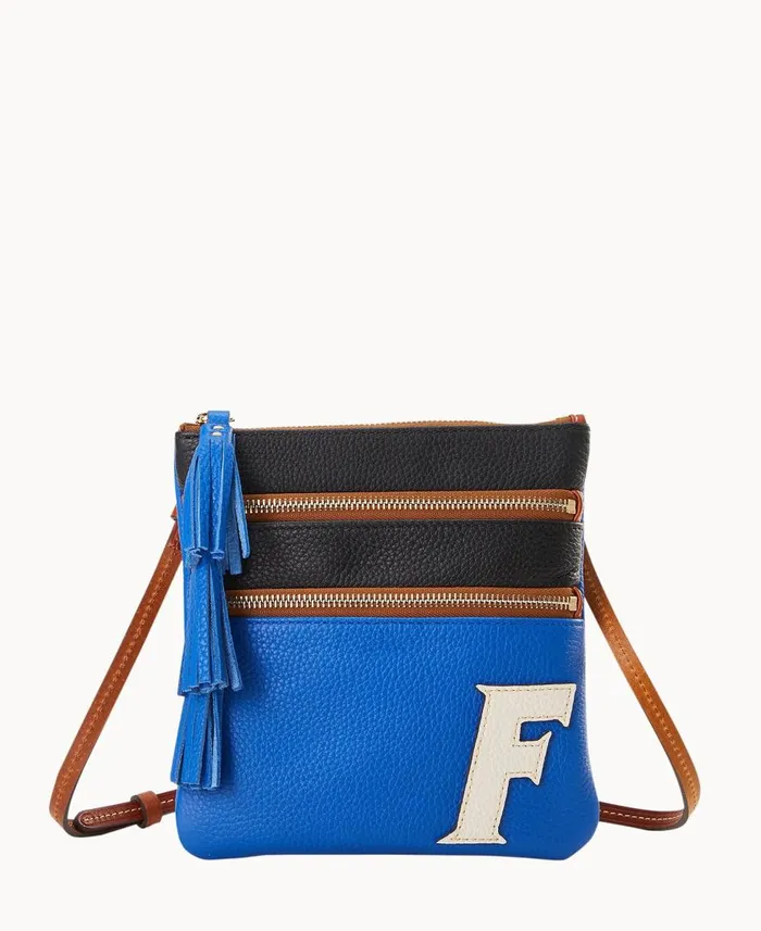 Woman Collegiate University Of Florida Triple Zip Crossbody University Of Florida Dooney and Bourke Crossbodies Woman Collegiate University Of Florida Triple Zip Crossbody University Of Florida Dooney and Bourke Crossbodies