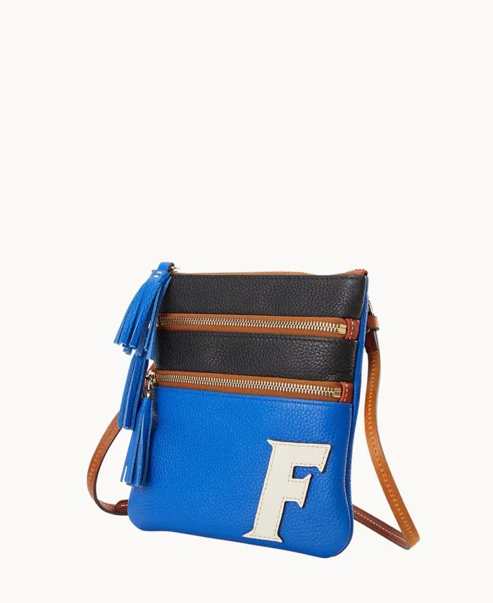 Woman Collegiate University Of Florida Triple Zip Crossbody University Of Florida Dooney and Bourke Crossbodies Woman Collegiate University Of Florida Triple Zip Crossbody University Of Florida Dooney and Bourke Crossbodies