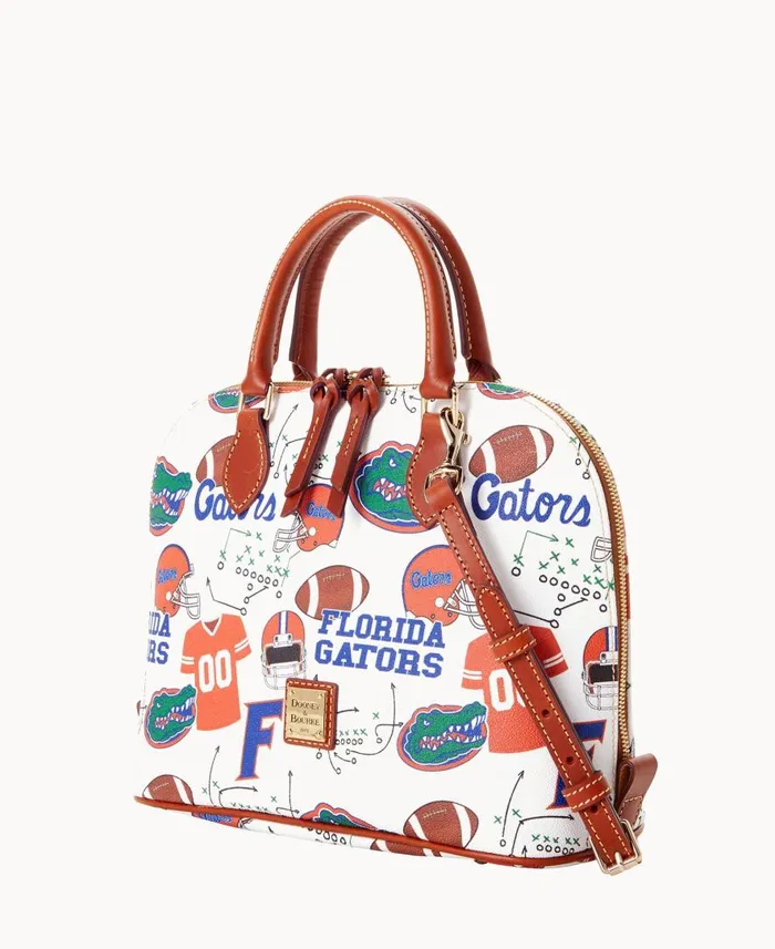 Woman Collegiate University Of Florida Zip Zip Satchel U Of Florida Dooney and Bourke Satchels Woman Collegiate University Of Florida Zip Zip Satchel U Of Florida Dooney and Bourke Satchels