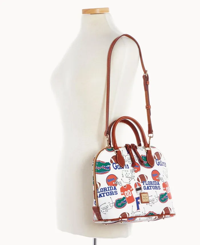 Woman Collegiate University Of Florida Zip Zip Satchel U Of Florida Dooney and Bourke Satchels Woman Collegiate University Of Florida Zip Zip Satchel U Of Florida Dooney and Bourke Satchels