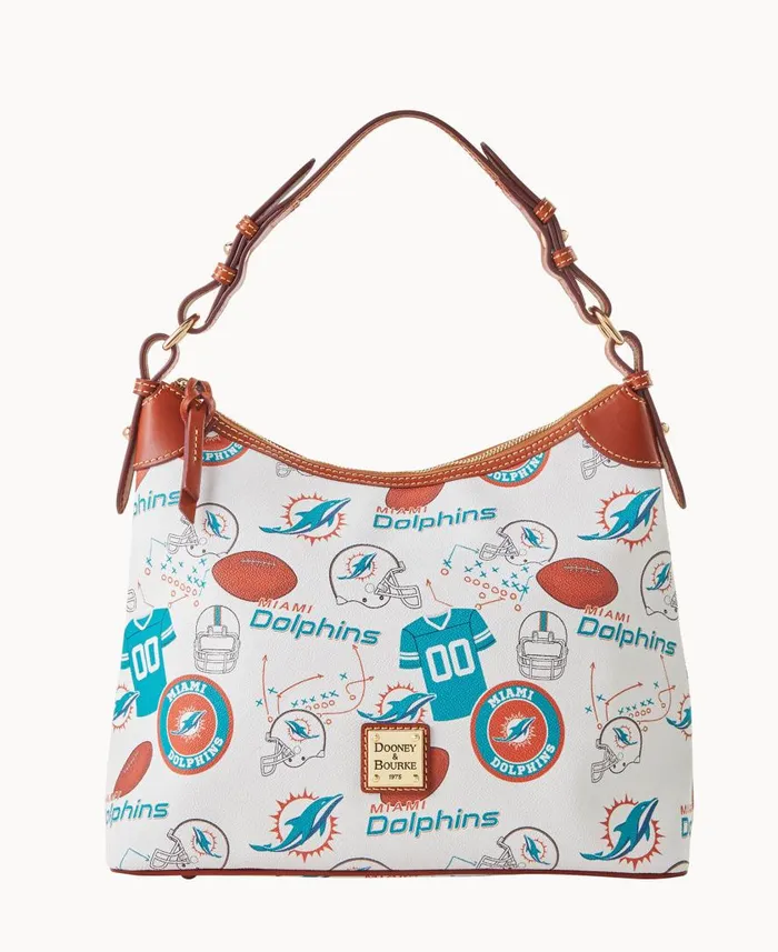 Woman Collegiate University Of Miami Hobo U Of Miami Dooney and Bourke Shoulder Bags