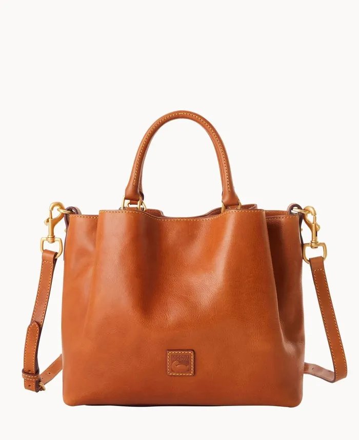 Woman Florentine Barlow Natural Dooney and Bourke Satchels