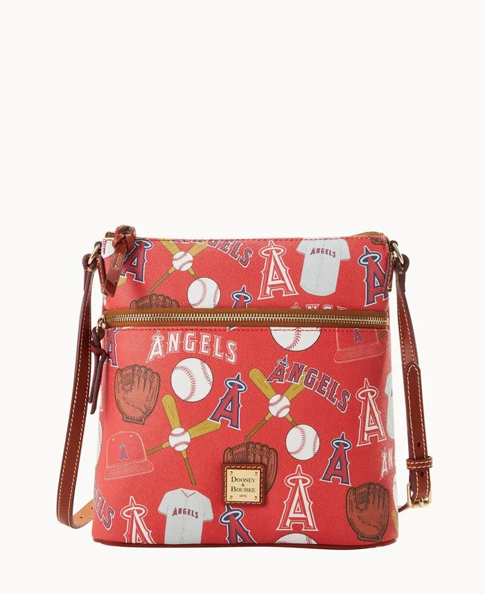 Woman MLB Angels Crossbody Angels Dooney and Bourke Crossbodies