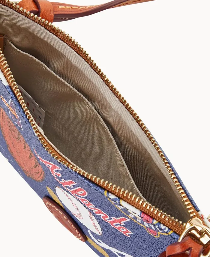Woman MLB Braves Top Zip Crossbody Braves Dooney and Bourke Crossbodies Woman MLB Braves Top Zip Crossbody Braves Dooney and Bourke Crossbodies