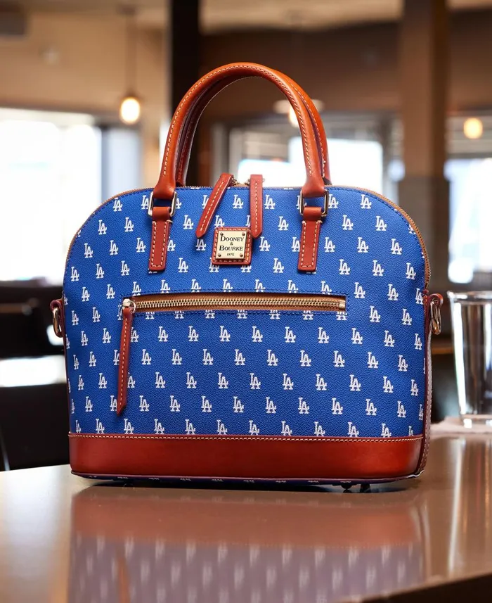Woman MLB Dodgers Domed Zip Satchel Dodgers Dooney and Bourke Satchels Woman MLB Dodgers Domed Zip Satchel Dodgers Dooney and Bourke Satchels
