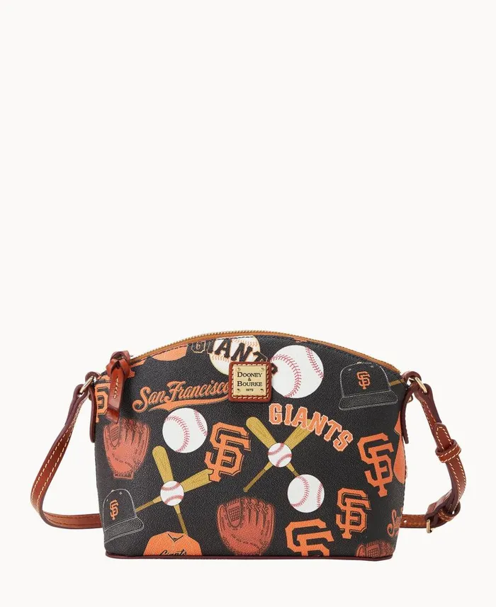 Woman MLB Giants Suki Crossbody Giants Dooney and Bourke Crossbodies