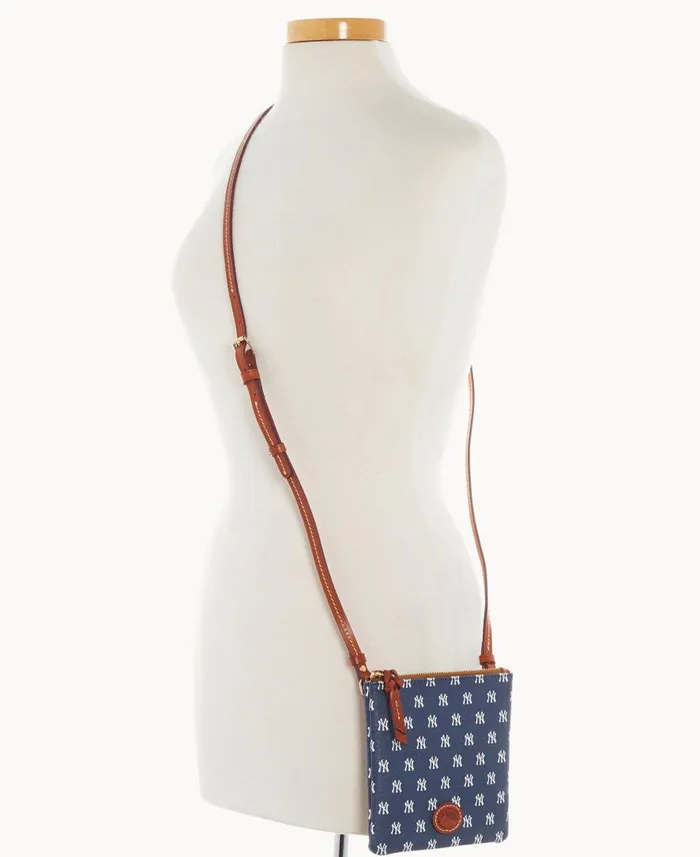 Woman MLB Yankees Small North South Top Zip Crossbody Yankees Dooney and Bourke Crossbodies Woman MLB Yankees Small North South Top Zip Crossbody Yankees Dooney and Bourke Crossbodies