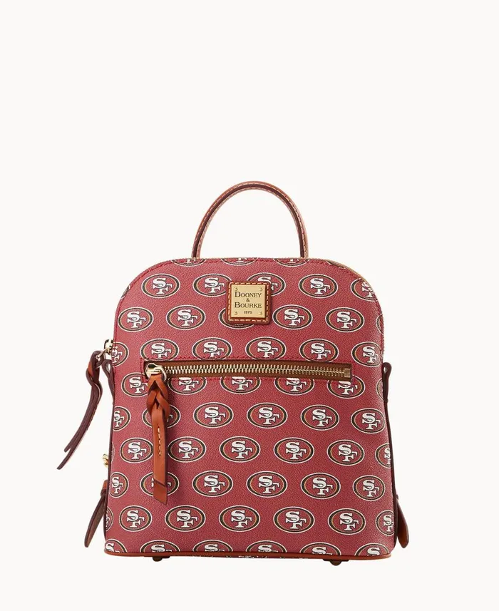 Woman NFL 49ERS Small Backpack 49ers Dooney and Bourke Backpacks