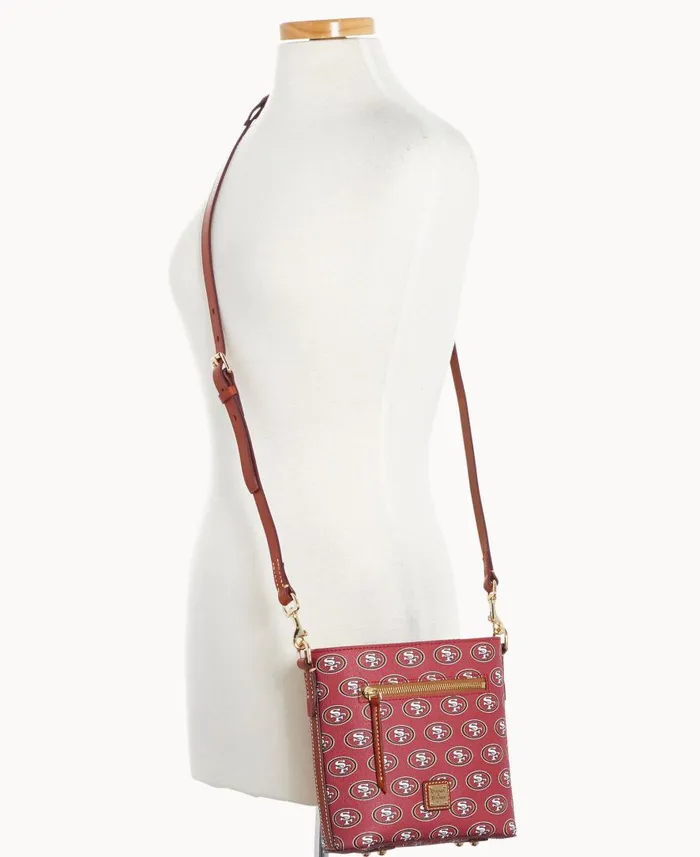 Woman NFL 49ers Small Zip Crossbody 49ers Dooney and Bourke Crossbodies Woman NFL 49ers Small Zip Crossbody 49ers Dooney and Bourke Crossbodies