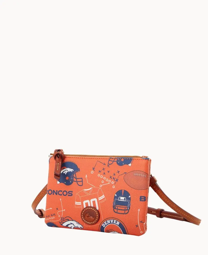 Woman NFL Broncos Top Zip Crossbody Broncos Dooney and Bourke Crossbodies Woman NFL Broncos Top Zip Crossbody Broncos Dooney and Bourke Crossbodies