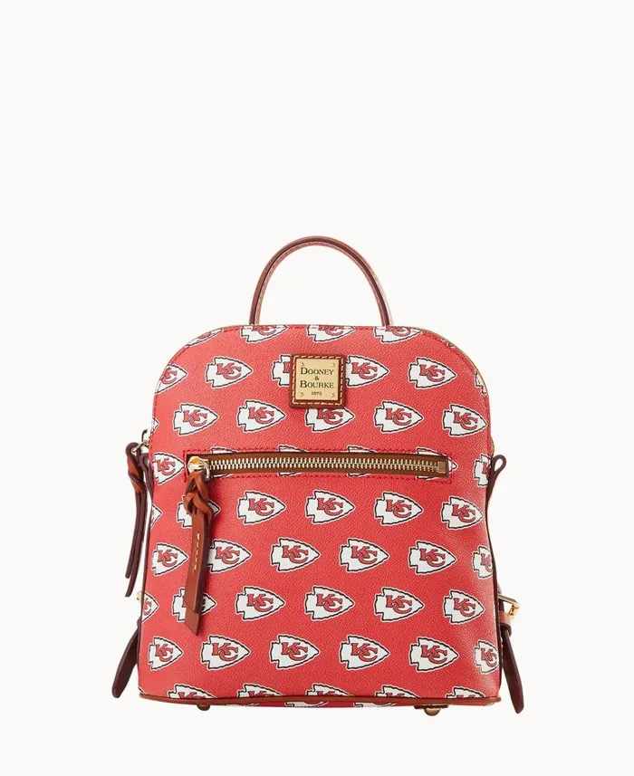 Woman NFL Chiefs Small Backpack Chiefs Dooney and Bourke Backpacks