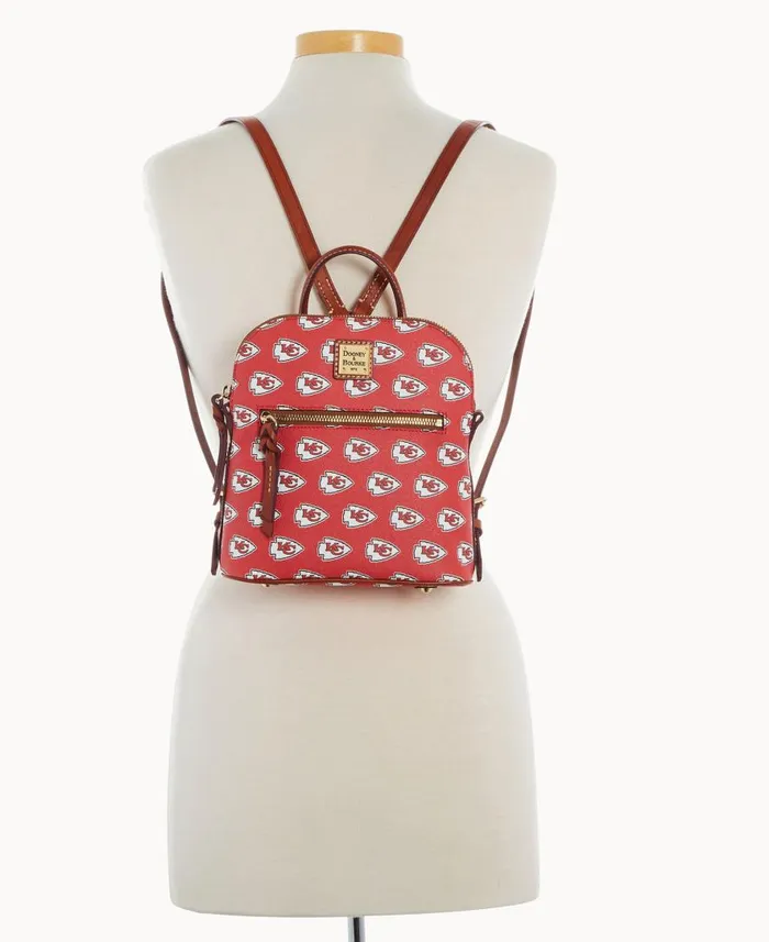 Woman NFL Chiefs Small Backpack Chiefs Dooney and Bourke Backpacks