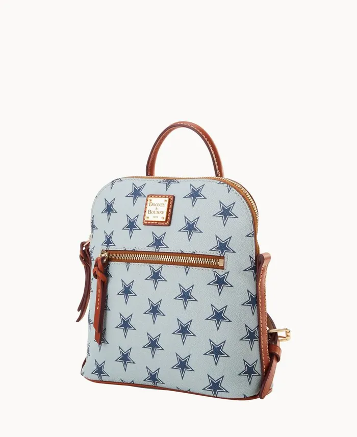 Woman NFL Cowboys Small Backpack Cowboys Dooney and Bourke Backpacks