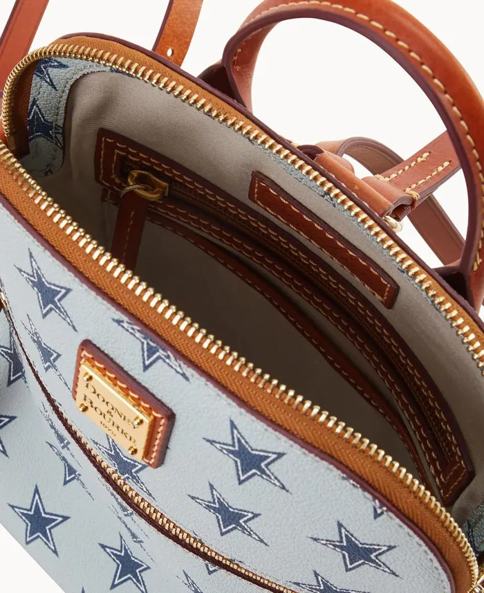 Woman NFL Cowboys Small Backpack Cowboys Dooney and Bourke Backpacks