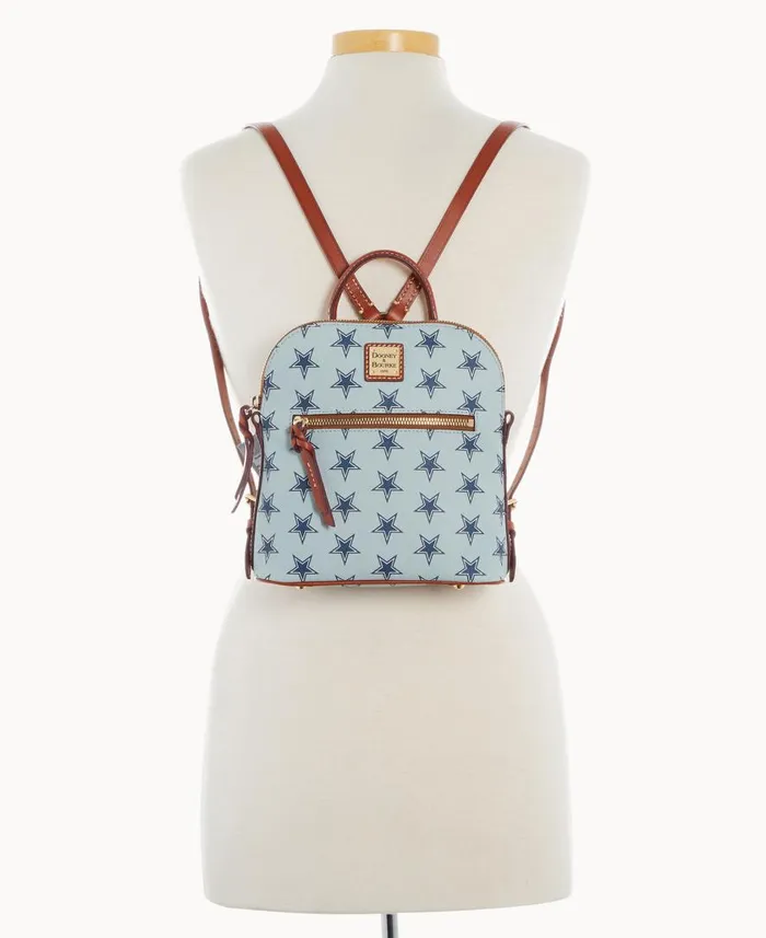 Woman NFL Cowboys Small Backpack Cowboys Dooney and Bourke Backpacks