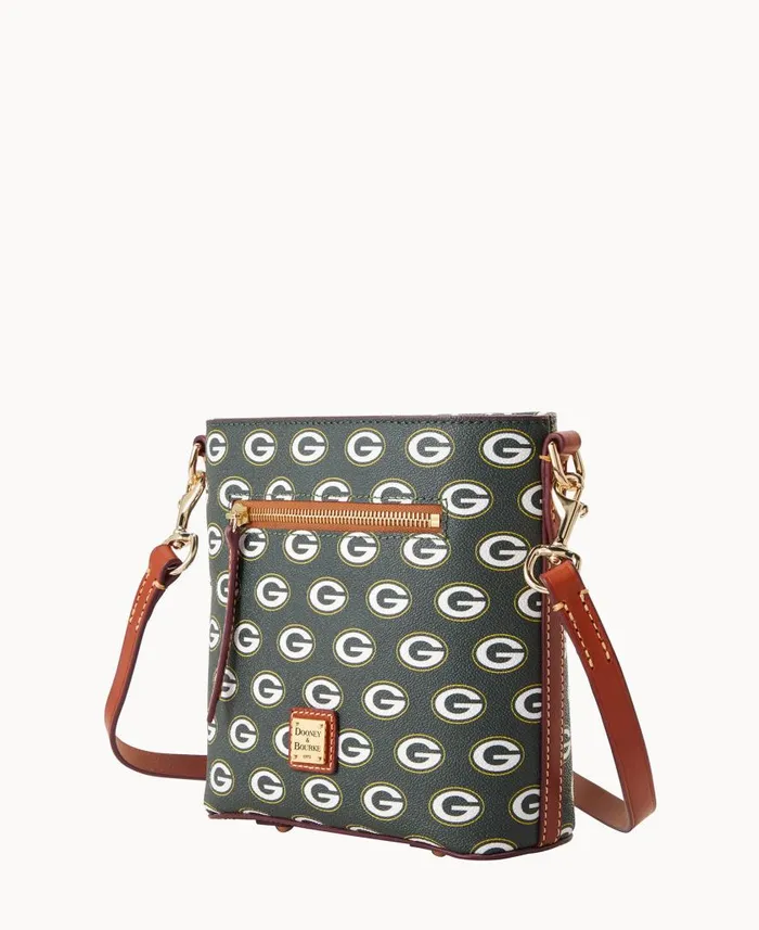 Woman NFL Packers Small Zip Crossbody Packers Dooney and Bourke Crossbodies Woman NFL Packers Small Zip Crossbody Packers Dooney and Bourke Crossbodies
