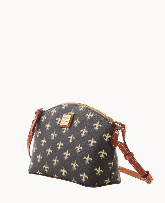Woman NFL Saints Suki Crossbody Med Wristlet Saints Dooney and Bourke Crossbodies Woman NFL Saints Suki Crossbody Med Wristlet Saints Dooney and Bourke Crossbodies