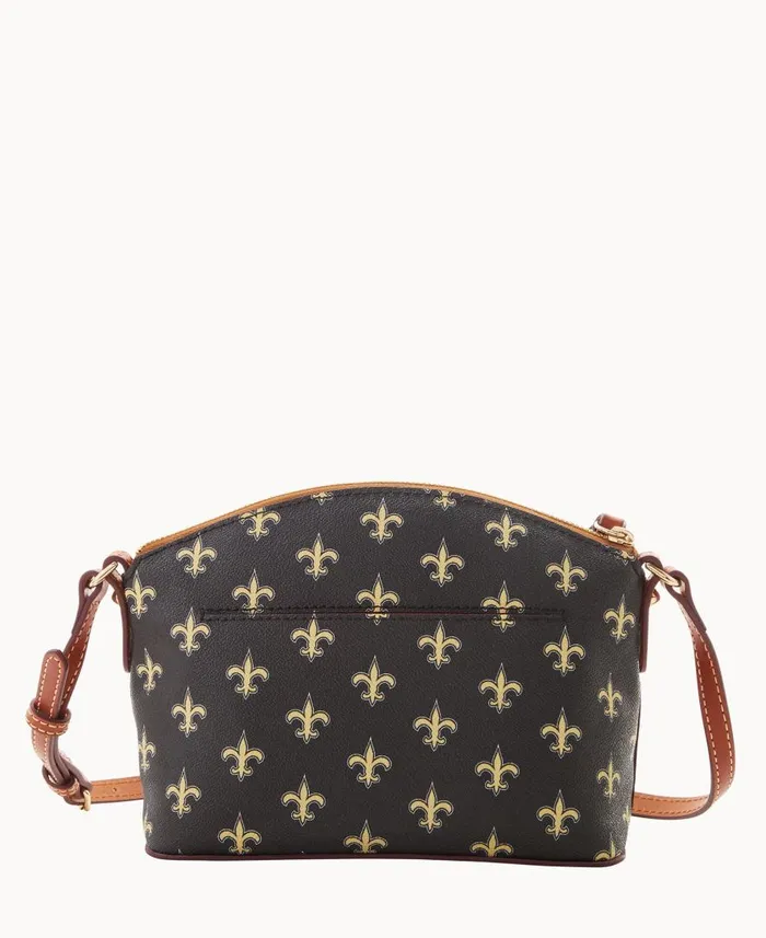 Woman NFL Saints Suki Crossbody Med Wristlet Saints Dooney and Bourke Crossbodies Woman NFL Saints Suki Crossbody Med Wristlet Saints Dooney and Bourke Crossbodies