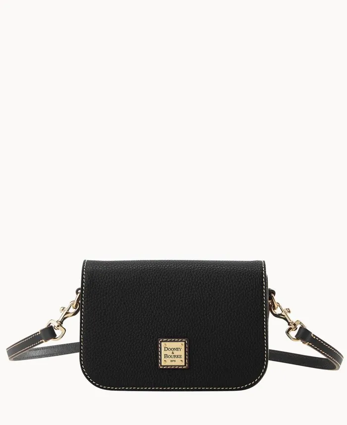 Woman Pebble Grain Kitty Crossbody Black Black Dooney and Bourke Crossbodies