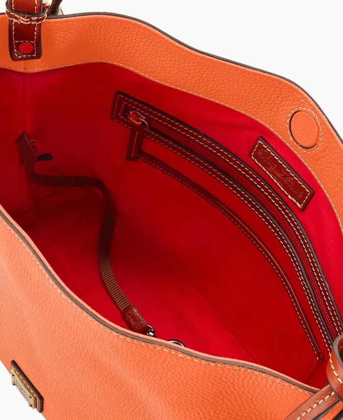 Woman Pebble Grain Large Sac Coral Dooney and Bourke Shoulder Bags Woman Pebble Grain Large Sac Coral Dooney and Bourke Shoulder Bags