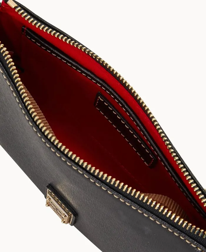 Woman Saffiano Slim Crossbody Black Dooney and Bourke Crossbodies Woman Saffiano Slim Crossbody Black Dooney and Bourke Crossbodies