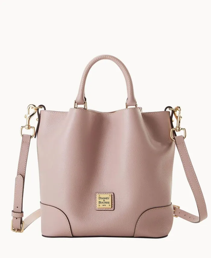 Woman Sorrento Small Barlow Mushroom Dooney and Bourke Satchels