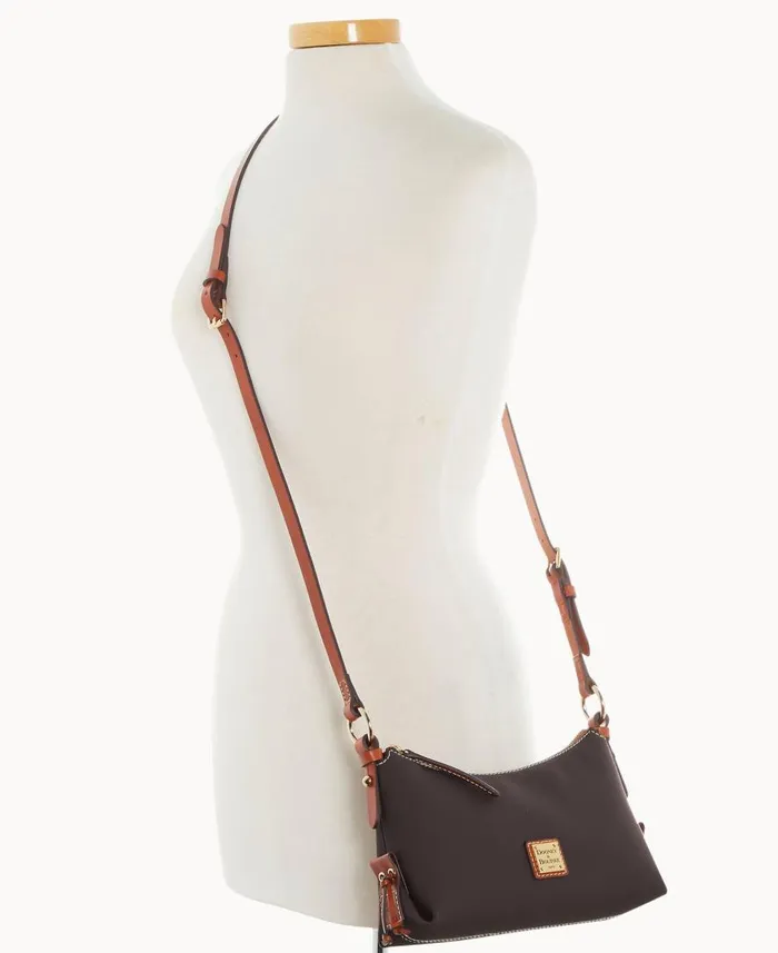 Woman Torino Hobo Crossbody Brown Dooney and Bourke Crossbodies Woman Torino Hobo Crossbody Brown Dooney and Bourke Crossbodies