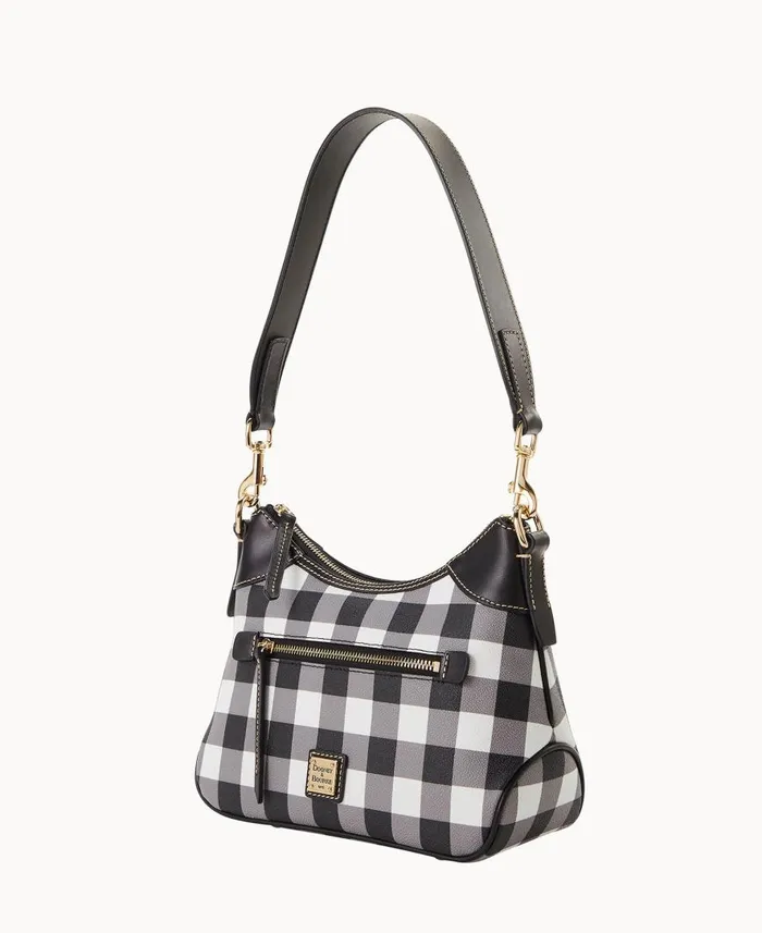 Woman Tucker Small Hobo Black Dooney and Bourke Shoulder Bags Woman Tucker Small Hobo Black Dooney and Bourke Shoulder Bags