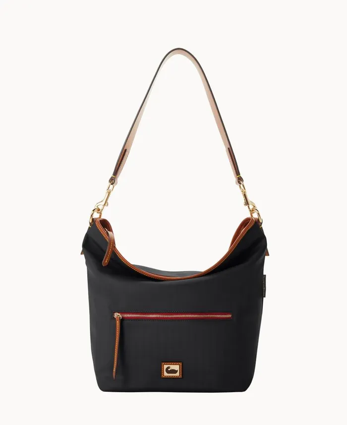 Woman Wayfarer Hobo Black Dooney and Bourke Shoulder Bags