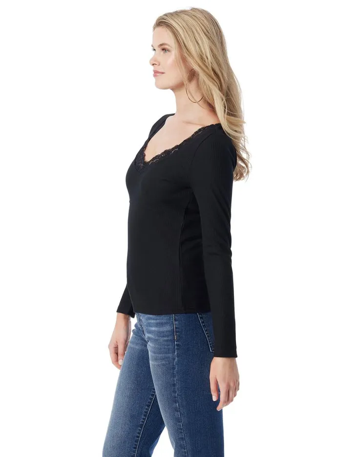 Women Abbey Sweatheart Top In Anthracite Jessica Simpson Tops and Tees