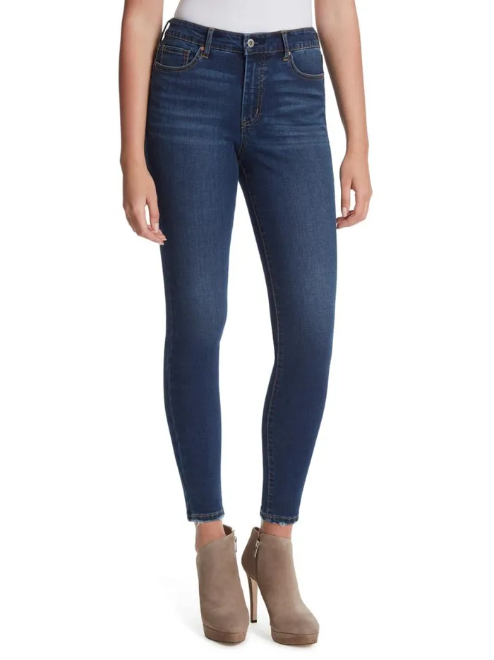 Women Adored High Rise Ankle Skinny Jeans In Mia Jessica Simpson Bottoms
