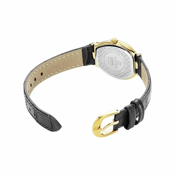 Women Aigner Watches Ladies Watch Trani Black Gold Women Aigner Watches Ladies Watch Trani Black Gold