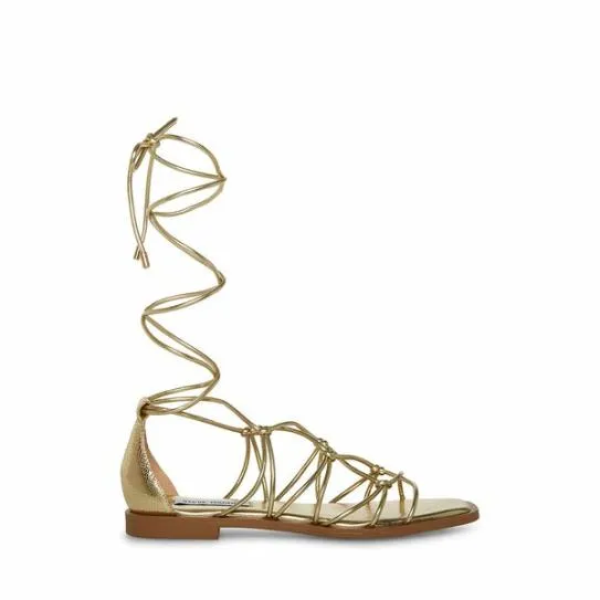 Women AINSLEY GOLD Gold Steve Madden Sandals