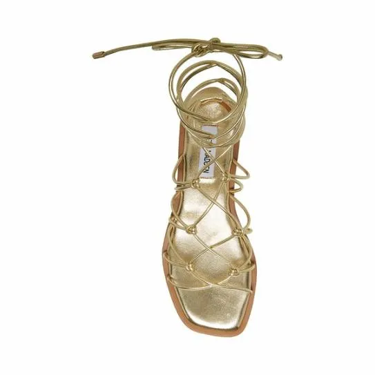 Women AINSLEY GOLD Gold Steve Madden Sandals Women AINSLEY GOLD Gold Steve Madden Sandals