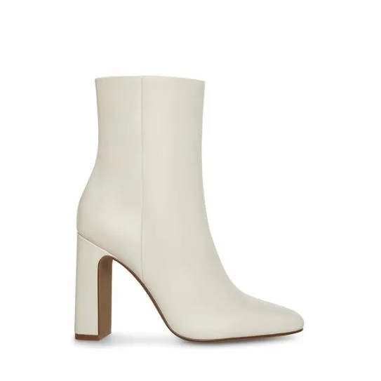 Women ALLISON BONE LEATHER Bone Leather Steve Madden Boots and Booties