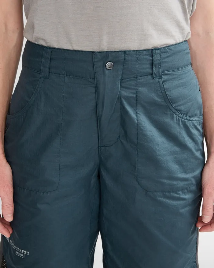 Women Ansur Katla Cotton Shorts Midnight Blue Klttermusen Shorts