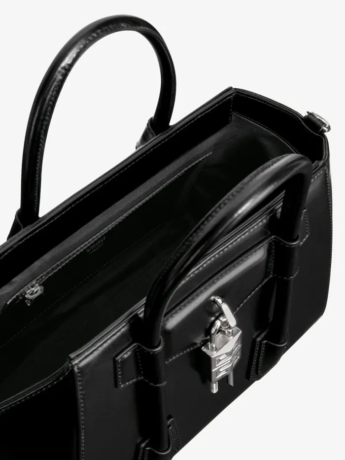 Women Antigona Givenchy Small Antigona Lock Bag In Box Leather Black Women Antigona Givenchy Small Antigona Lock Bag In Box Leather Black