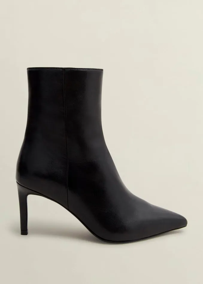 Women Aria Leather Ankle Boots Black Hobbs Boots