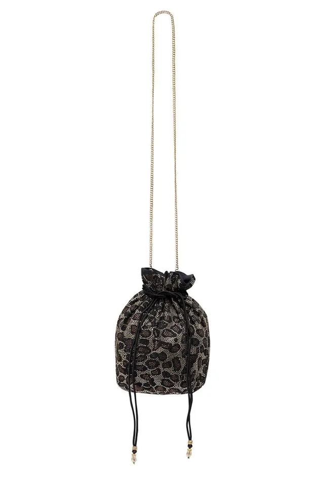 Women Bags Camilla Beaded Drawstring Pouch Multi