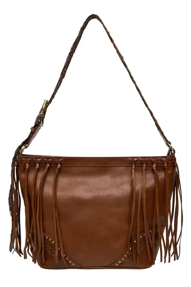 Women Bags Camilla Leather Hobo Tan