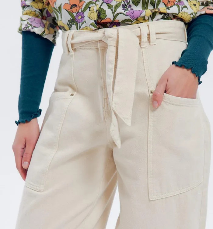 Women Balloon Trousers 8211 Beige Promod Trousers Women Balloon Trousers 8211 Beige Promod Trousers