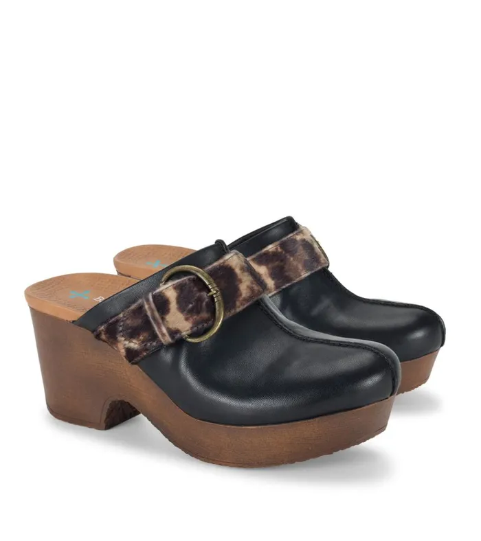 Women Belita Clog Blackbrown Baretraps Clogs and Mules