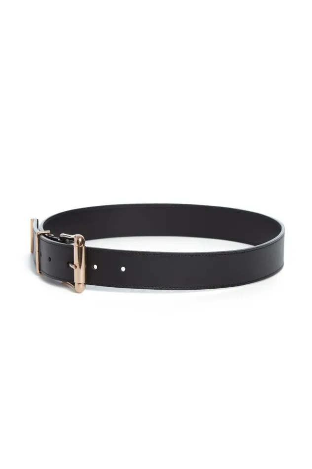 Women Belts Gabriela Hearst Laird Belt In Black Leather
